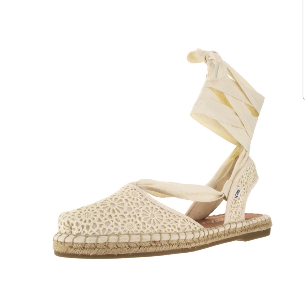 Tom's strappy espadrilles